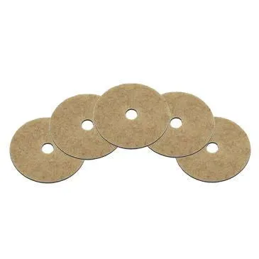 24" CocoPad® Coconut Scented Natural High Speed Floor Polishing Pads - Case of 5