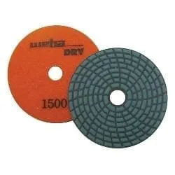 7 Step Spiral Dry Diamond Polishing Pads