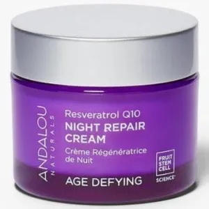 Andalou Naturals Resveratrol Q10 Night Repair Cream 50g