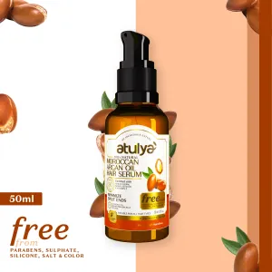 atulya Moroccan Argan Oil Hair Serum - 50ml