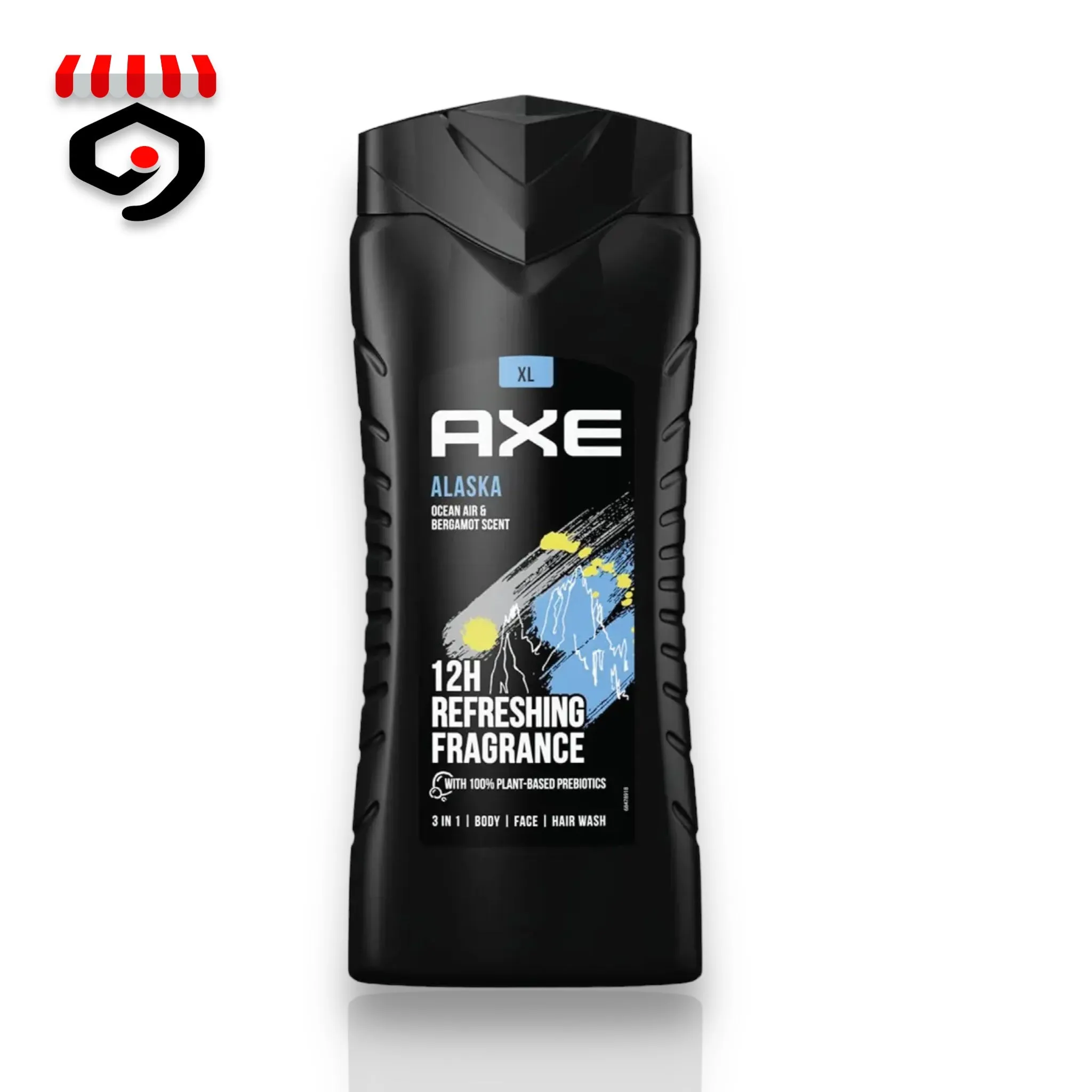 Axe Alaska Ocean Air & Bergamot Scent 3in1 Body Wash 400ml