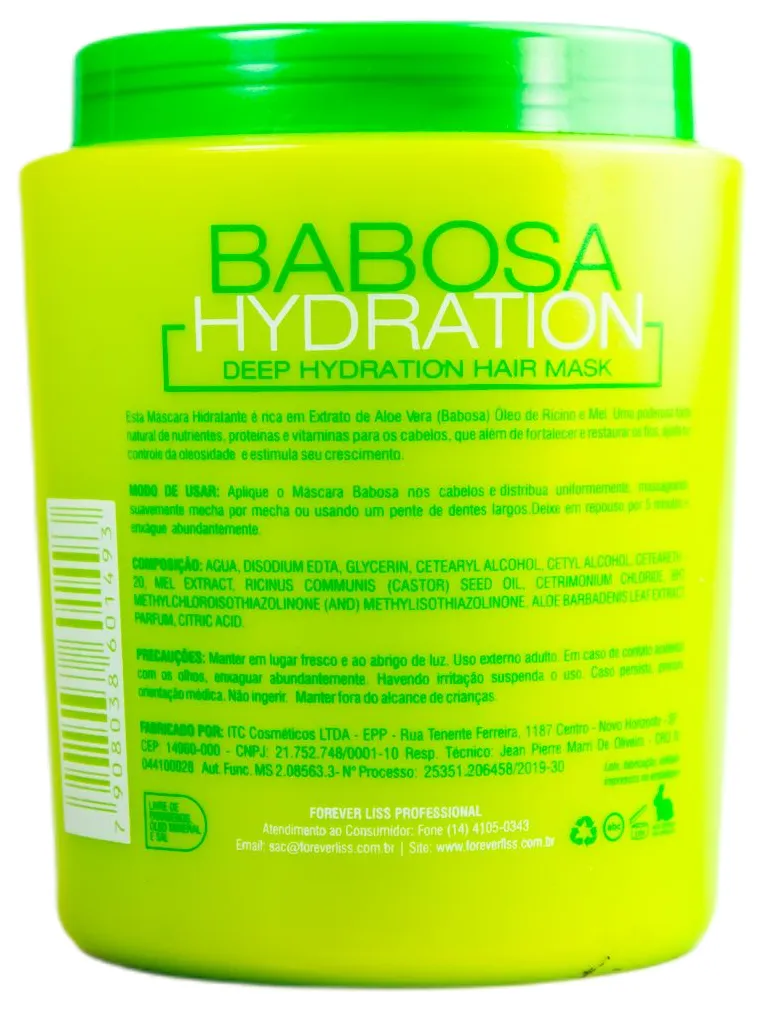 Babosa Slug Hair Deep Hydration Repair Moisturizing Mask 950g - Forever Liss