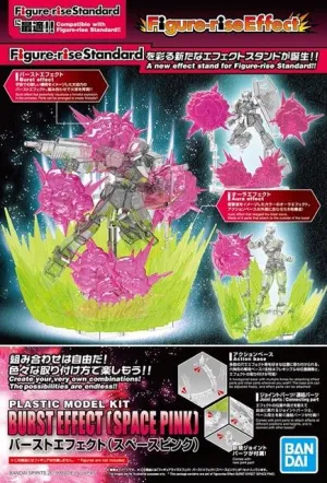 Bandai Figure-rise Effect Burst Effect Space Pink (Plastic model)