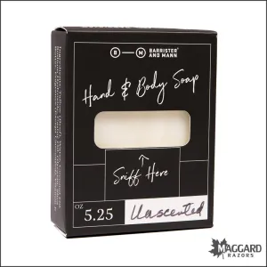 Barrister and Mann Unscented Hand and Body Soap, 4.75oz