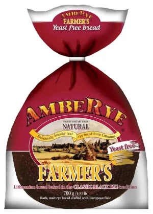 Bread AMBERYE FARMER’S Yeast Free tradition, 700g