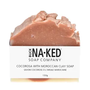 Buck Naked Soap Company - CocoRosa & Moroccan Clay Soap - 150g/5oz