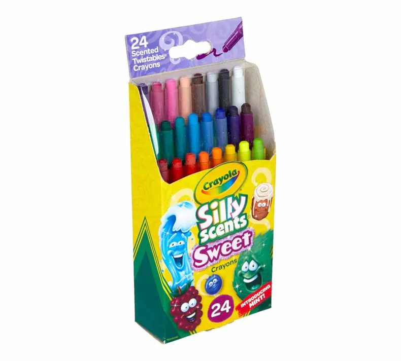 Crayola Silly Scents Mini Twistables Crayons Pack of 24 529624