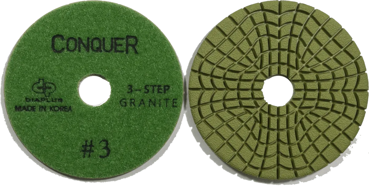 Diaplus Conquer 3 Step Granite Pad