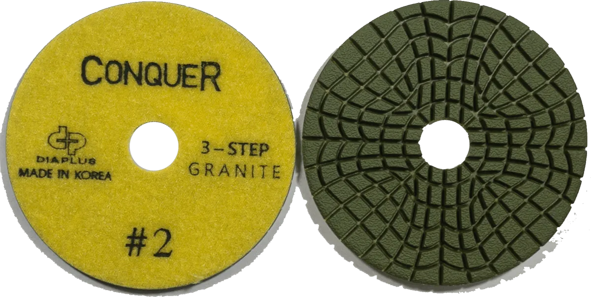 Diaplus Conquer 3 Step Granite Pad