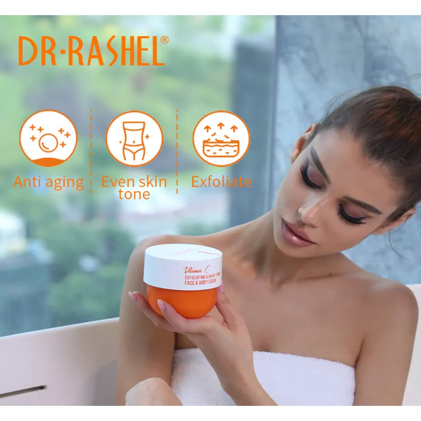 Dr. Rashel Vitamin C Exfoliating & Brightening Face & Body Scrub