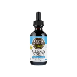 Earth Animal Organic Herbal Remedies Allergy & Skin Tincture for Dogs