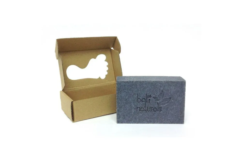 Foot Scrub Soap- Volcanic Mint