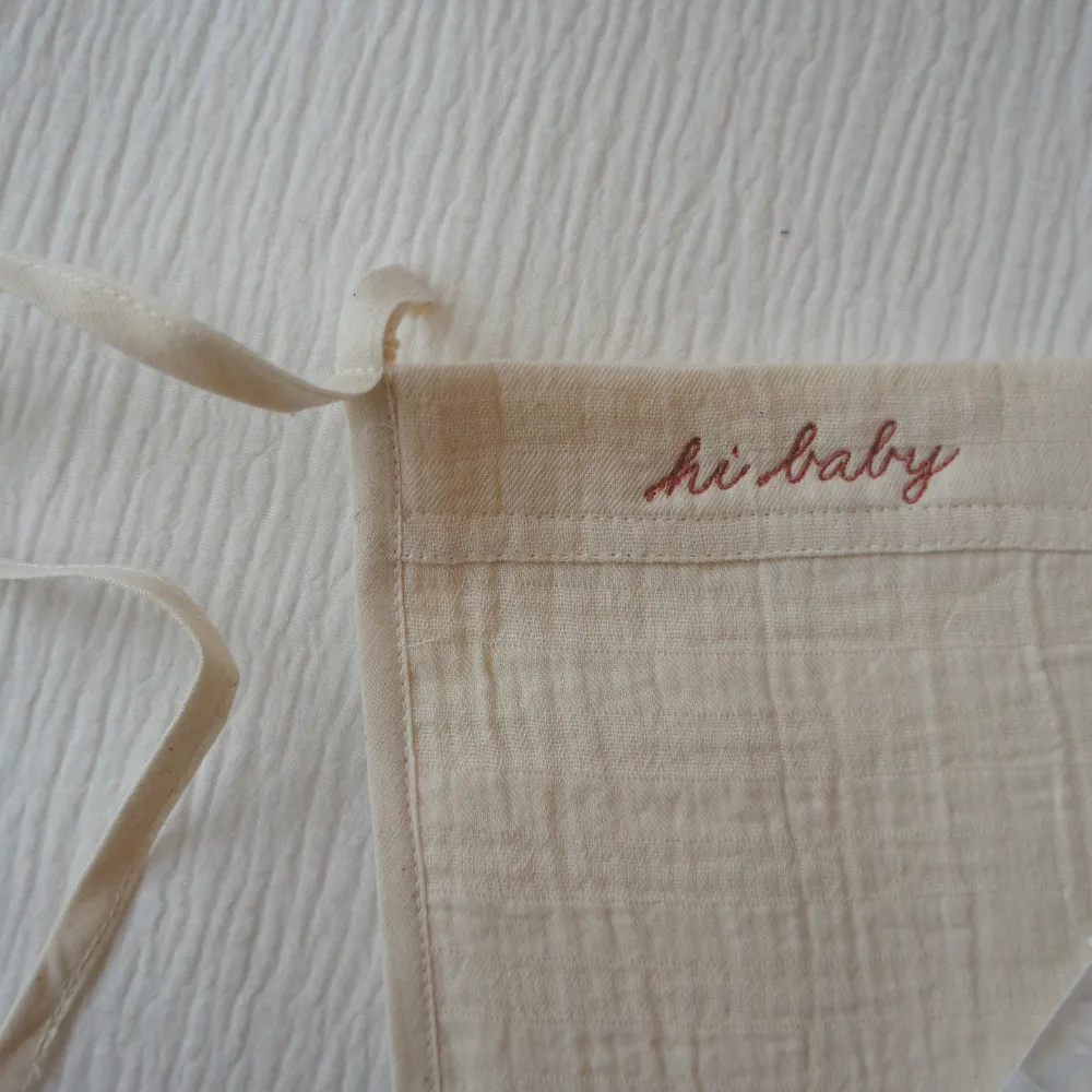 Hi Baby - Washcloth - Organic cotton - With bath soak mix