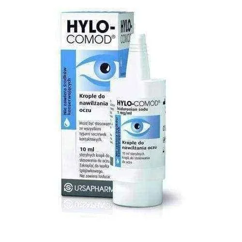 Hylo-Comod drops, eye drops for dry eyes