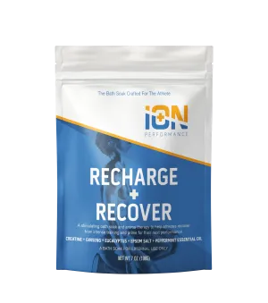 iON Recharge   Recover Creatine Mg Soak Travel Pouches 7 oz - 6 Pack