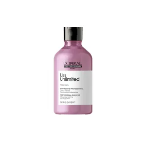 L'Oreal Professionnel Liss Unlimited Smoothing Shampoo for Frizzy Hair 300ml – Frizz Control & Smoothness