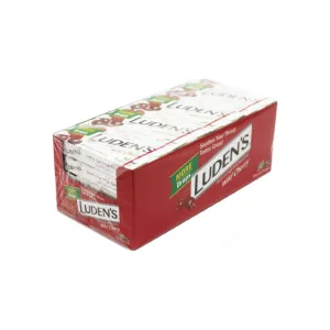 Luden's Wild Cherry Cough Drops, 20 Drops, 20 ea