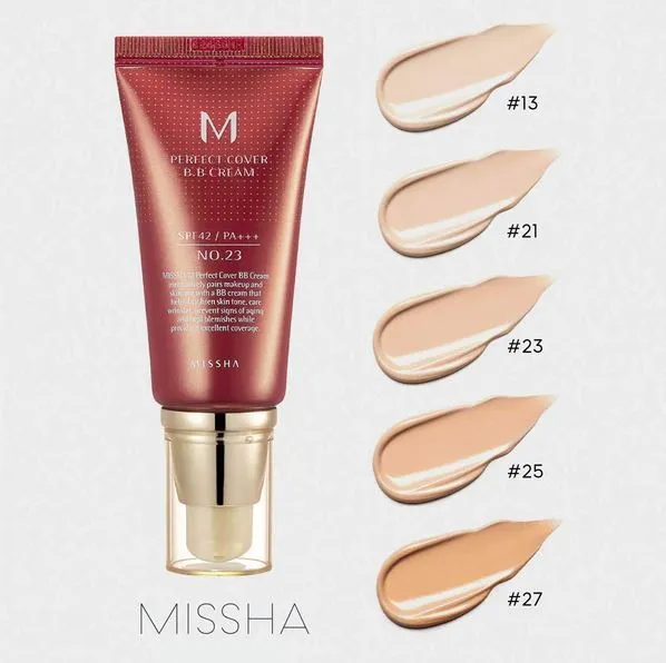 M Perfect Cover BB Cream - 21 Light Beige