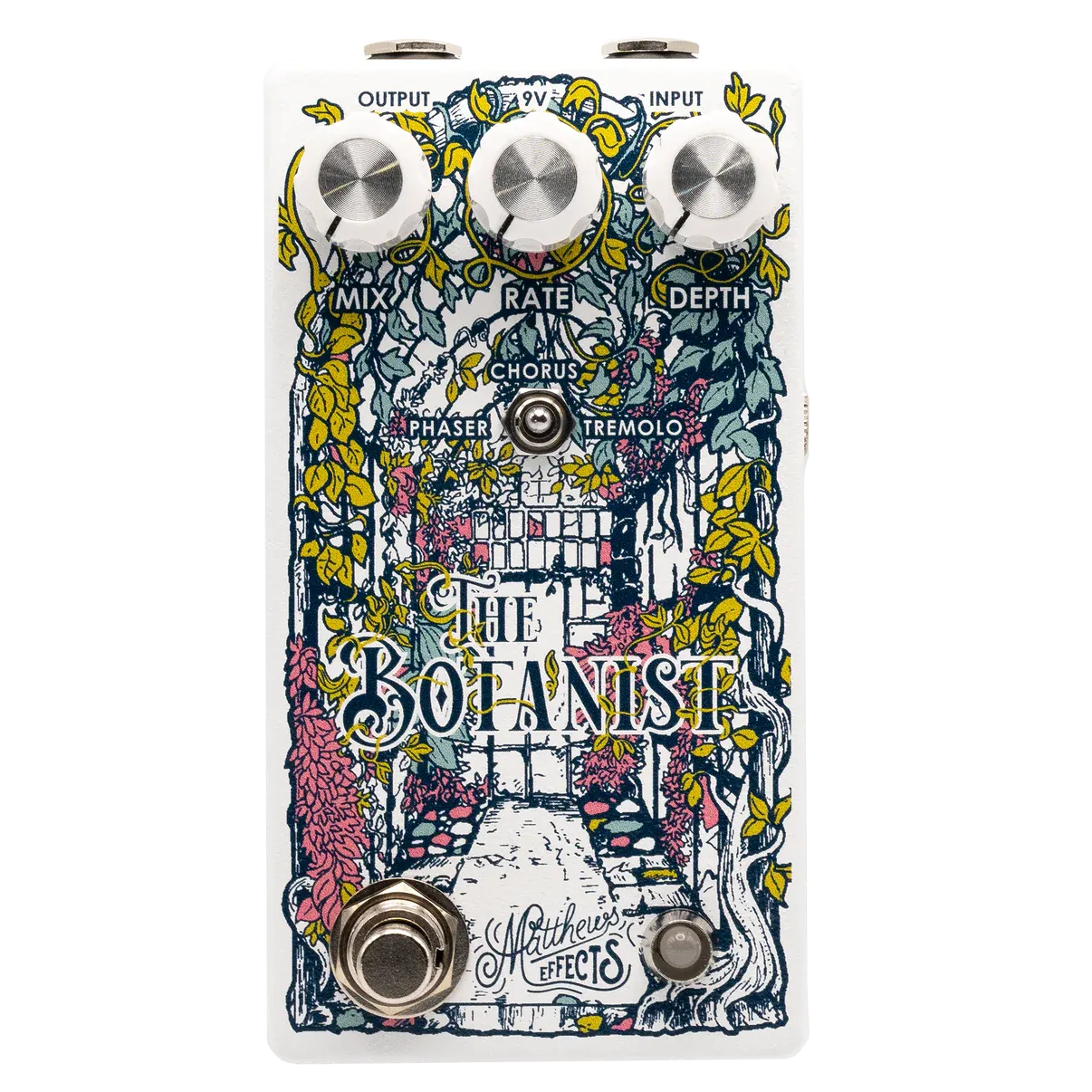 Matthews Effects The Botanist - Chorus/Phaser/Tremolo/Vibrato Pedal