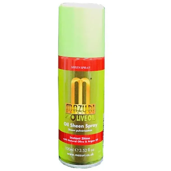 Mazuri Olive Oil Sheen Spray Travel Size 100ml