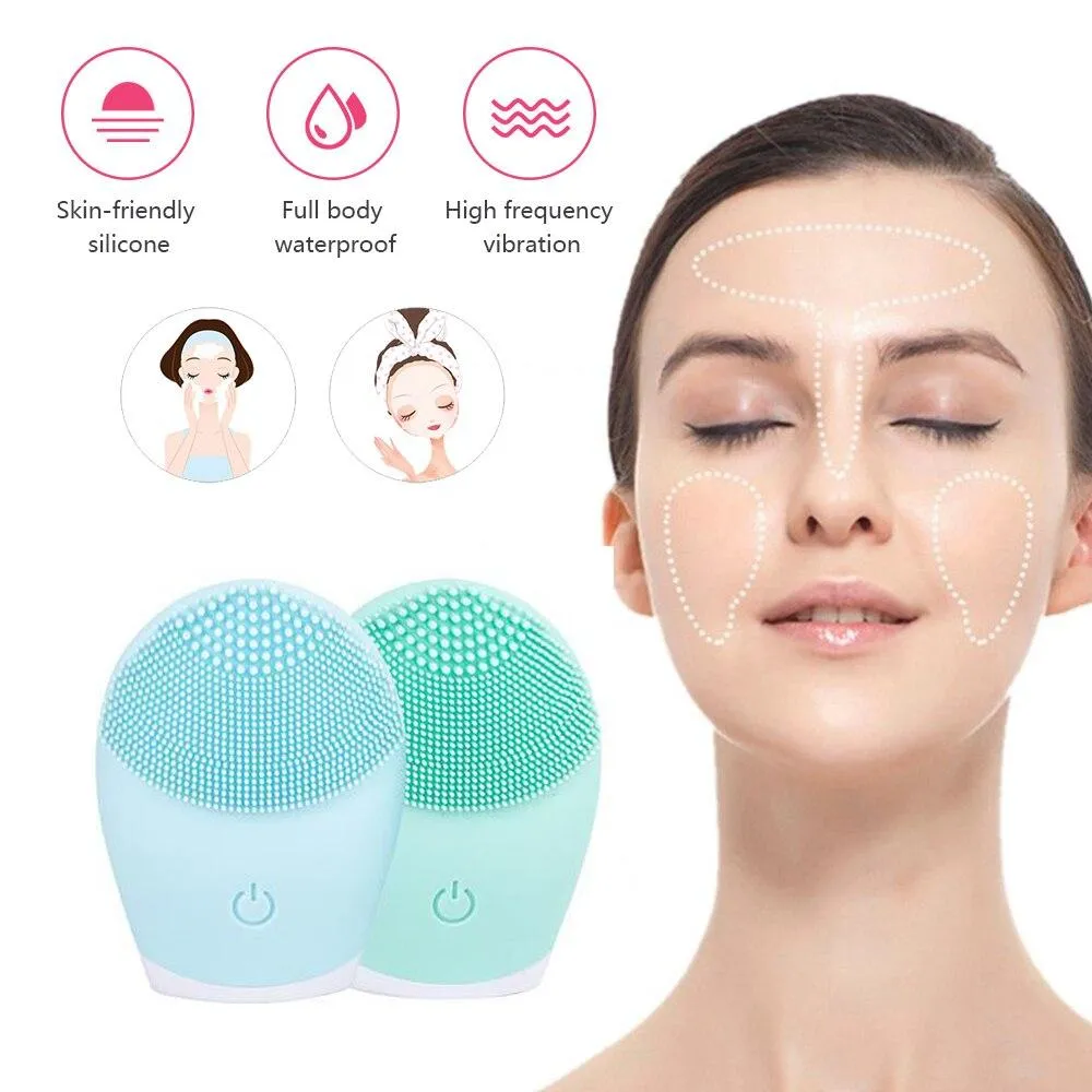 Mini Waterproof Portable Electric Deep Cleansing Massager Beauty Skin Care Device