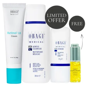 Obagi | Exfoliate & Cleanse Exclusive Deluxe Bundle Normal-Oily