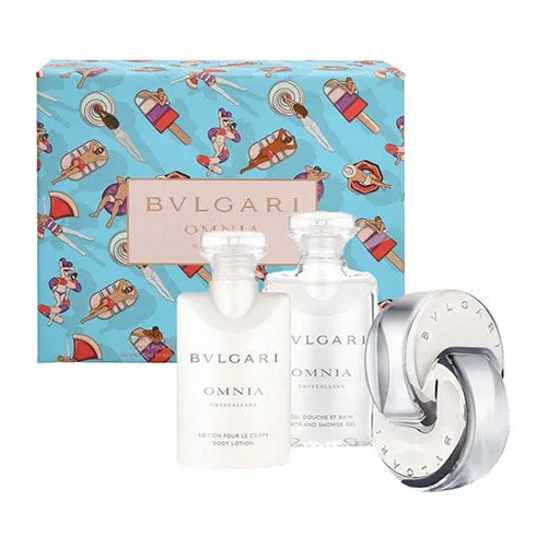 Omnia Crystalline 3Pc Gift Set for Women by Bvlgari