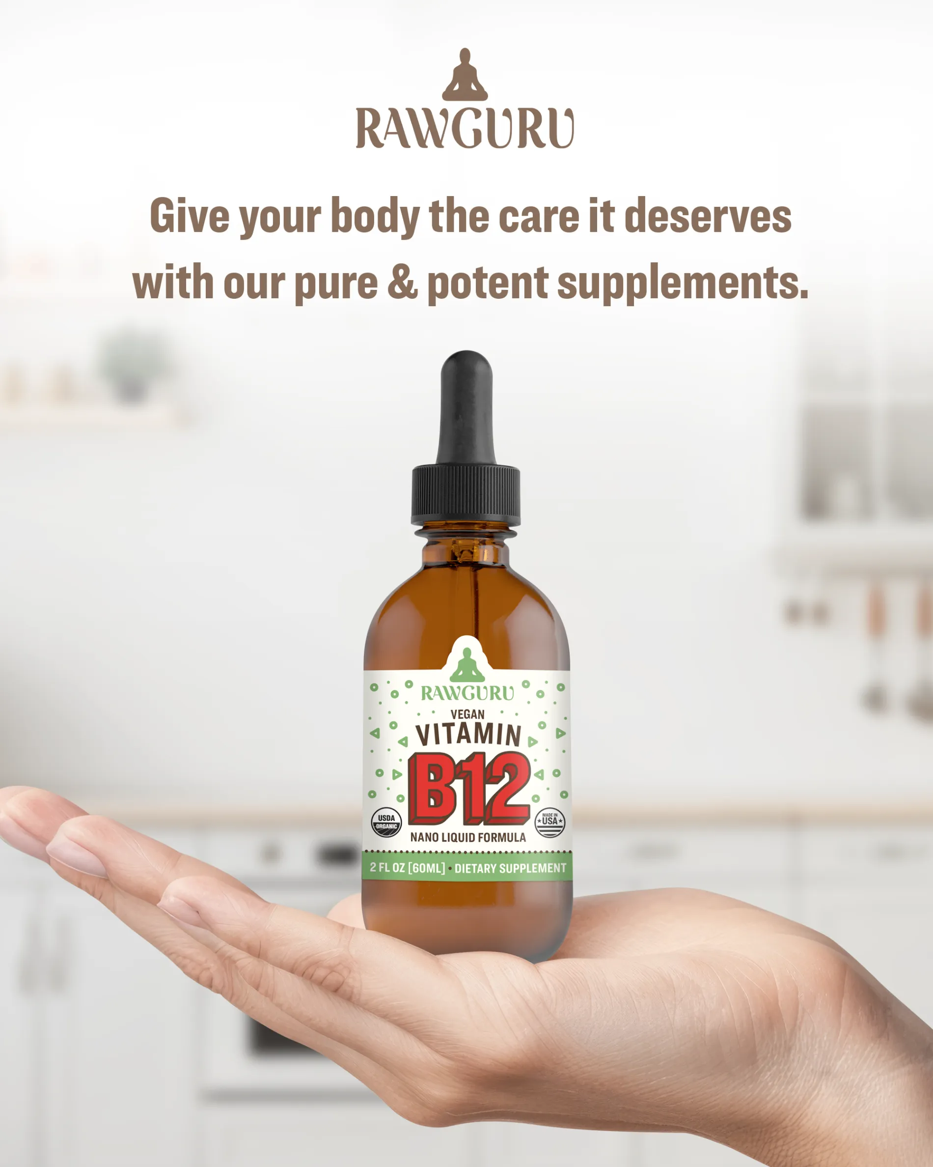 Organic Vegan Vitamin B12 Tincture