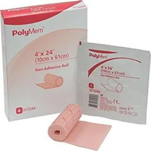 Polymem Non-Adhesive Roll PolyMeric Membrane Dressing 4" x 24"