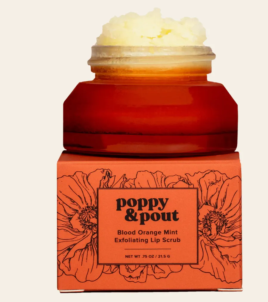 Poppy Pout Lip Scrubs