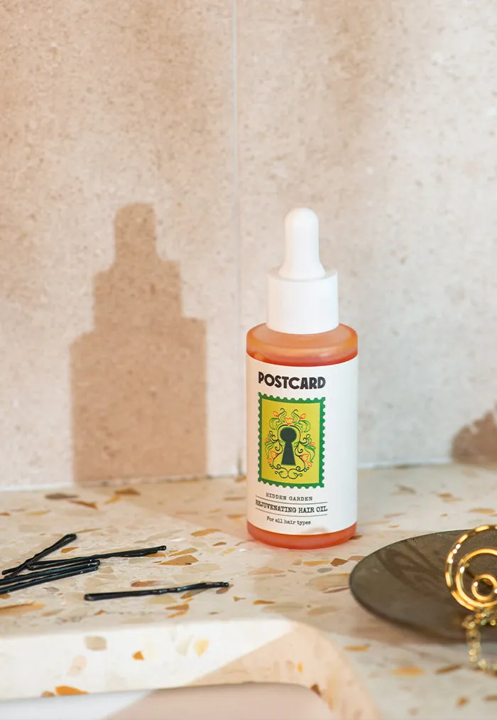 POSTCARD Hidden Garden Rejuvenating Hair Oil