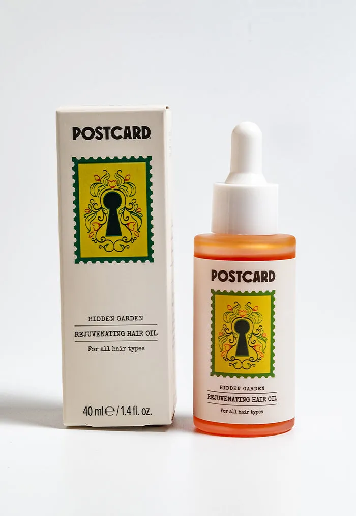 POSTCARD Hidden Garden Rejuvenating Hair Oil