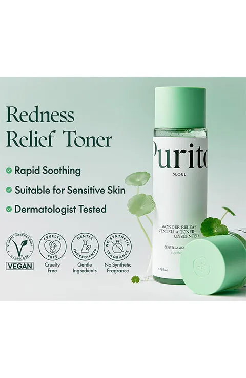 [Purito] SEOUL Wonder Releaf Centella Toner Unscented (200mL/6.76fl.oz)