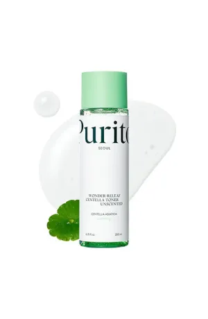 [Purito] SEOUL Wonder Releaf Centella Toner Unscented (200mL/6.76fl.oz)