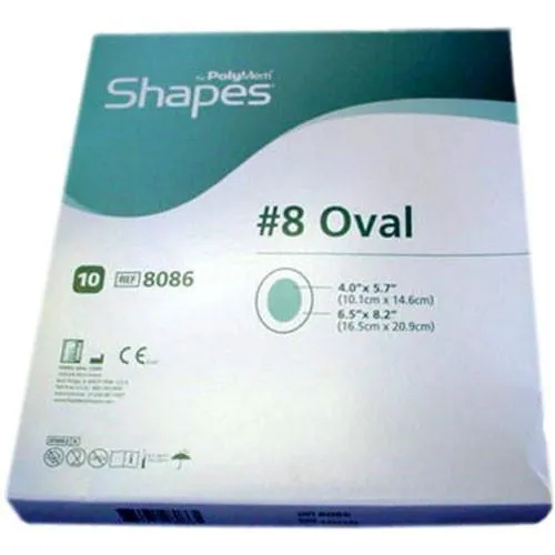 Shapes #3 Oval PolyMeric Membrane Dressing