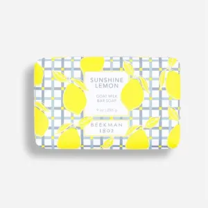 Sunshine Lemon Goat Milk Soap