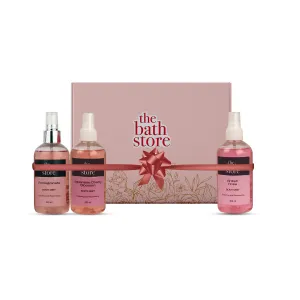 The Bath Store Body Mist 200ml (Pack of 3) Long Lasting Scent Spray Gift for Women & Men, Natural & Hydrating Body Spray, Luxury Floral & Oriental Fragrance