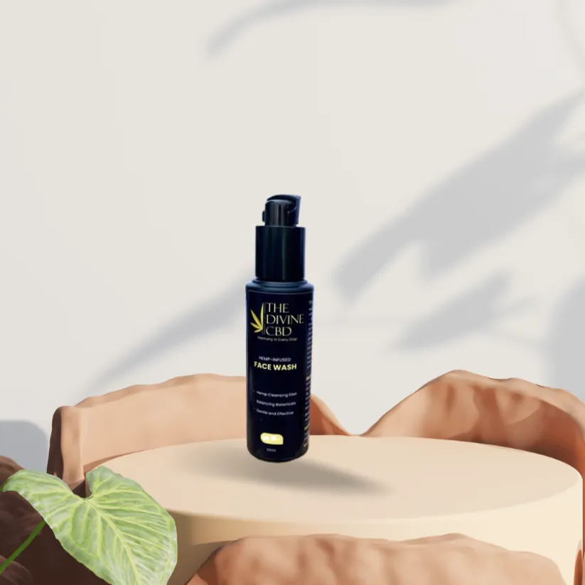 The Divine CBD- Hemp Infused Face Wash | Revitalize Your Complexion