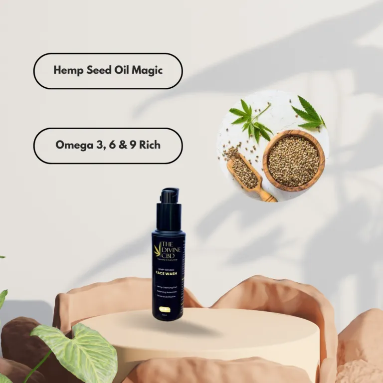 The Divine CBD- Hemp Infused Face Wash | Revitalize Your Complexion