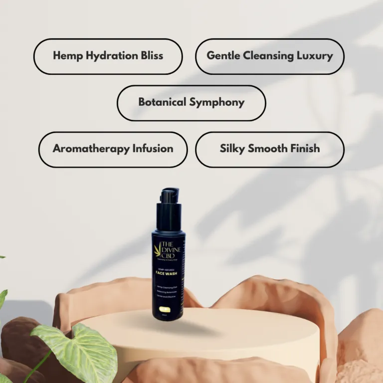 The Divine CBD- Hemp Infused Face Wash | Revitalize Your Complexion