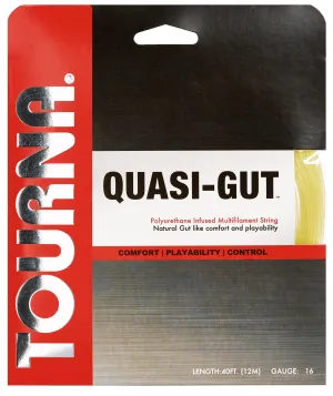 Tourna Quasi-Gut 16g Tennis 12M String Set