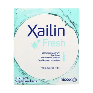 Xailin Fresh Eye Drops 0.4ml x 30 Doses